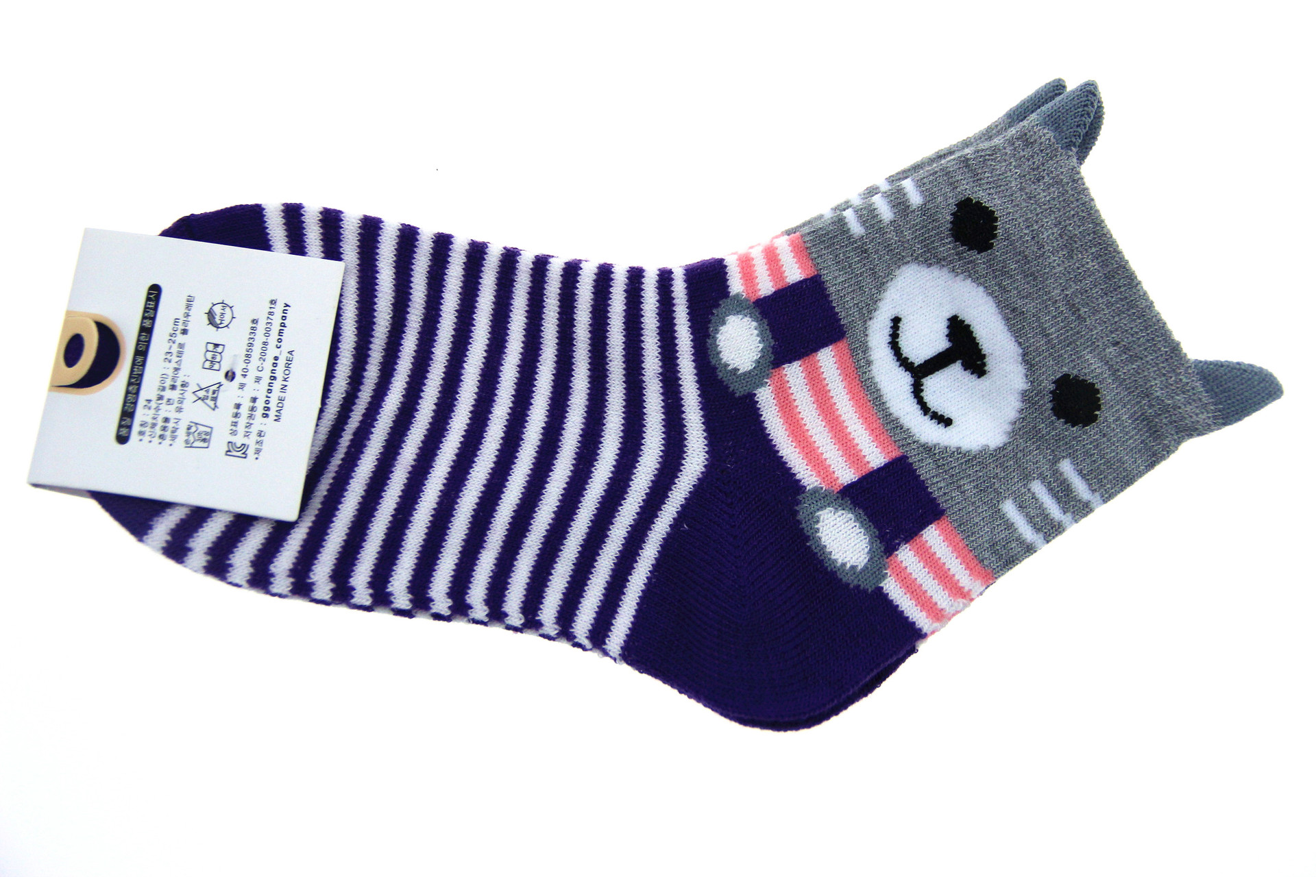 秋冬新品卡通立體長襪 舒適可愛，兒童襪子的首選